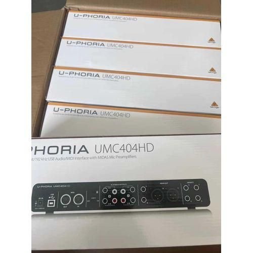 Behringer U-PHORIA UMC404HD 4-in/4-out USB Audio Interface - Image 2