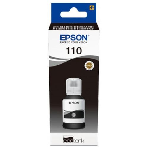 INK CART EPSON 110 Black Ink for Eco Tank M3170, M2120,M1120, M3140, M1180, M1100, M2170, M1170,M3180,M 2140, M1140
