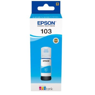 Epson 103 Cyan Ink Bottle – 65ml (C13T00S24A)