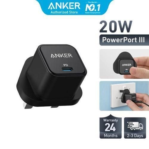 Anker PowerPort III 20W Cube Black - Image 2