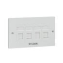 D-Link Four Port Faceplate