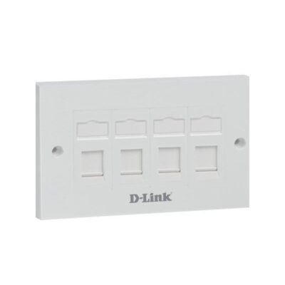 D-Link Four Port Faceplate