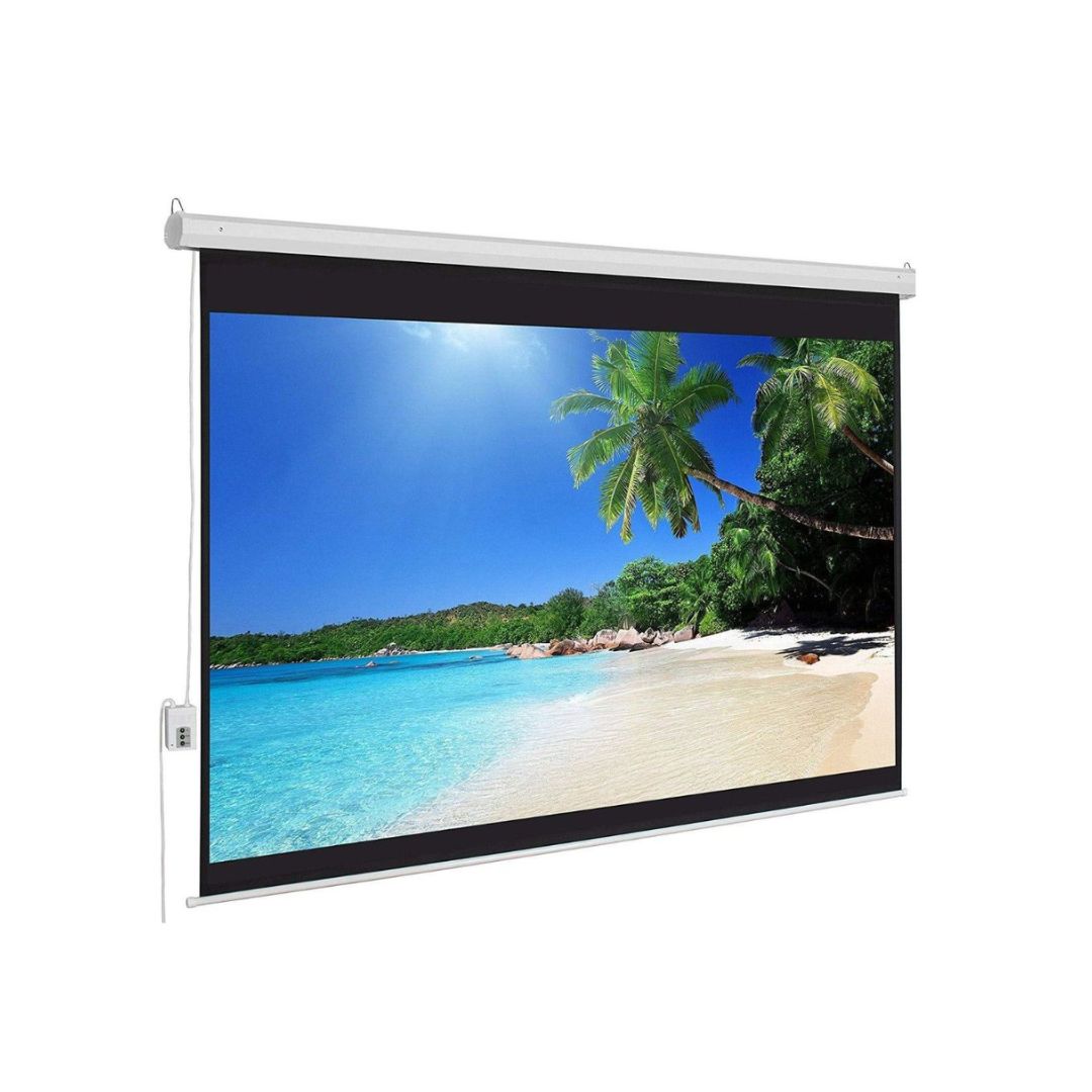 180 x 180cm Electric Projector Screen