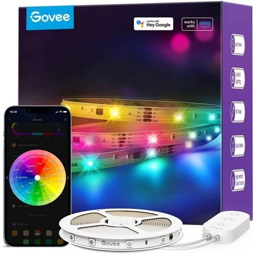 Govee RGBIC Basic Wi-Fi + Bluetooth LED Strip Lights (5 M)