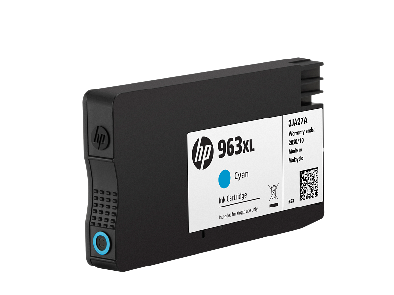 HP 963XL Cyan Ink Cartridge 3JA27AE - Image 2