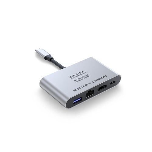 Infobit iHub 301 USB Type-C Hub - HDMI 4K, USB 3.0, PD 100W - Image 2