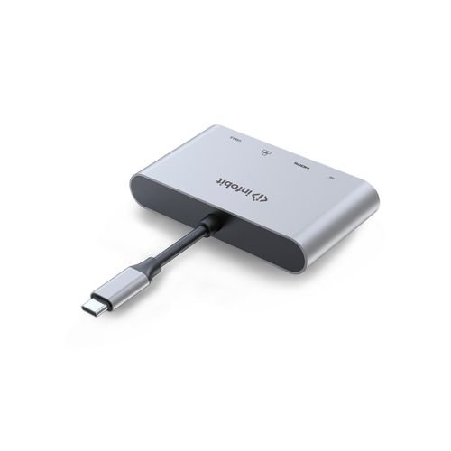 Infobit iHub 301 USB Type-C Hub - HDMI 4K, USB 3.0, PD 100W - Image 3