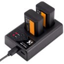 K&F NP-FW50 DUAL BATTERY & CHARGER
