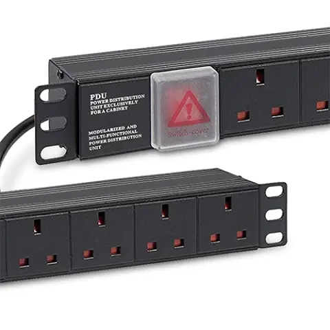 MTN 6-way UK Plug PDU Aluminium - Image 2