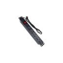 MTN 6-way UK Plug PDU Black