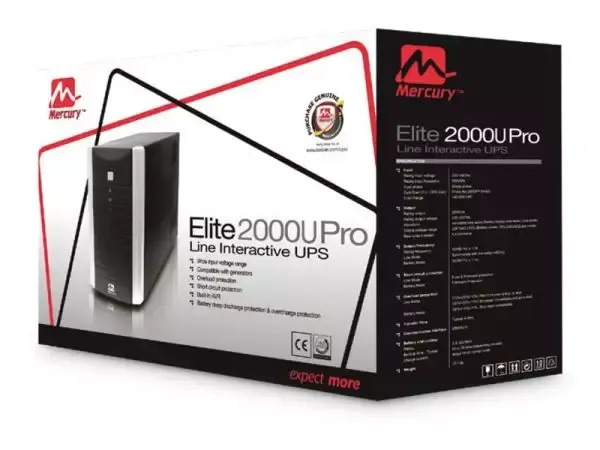 Mercury Elite 2000 Pro UPS - Image 2