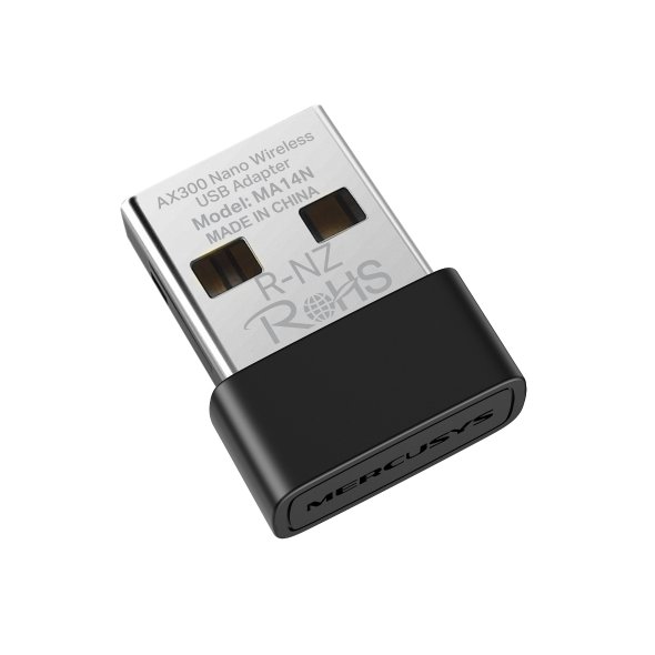 Mercusys MA14N Nano WLAN Stick for PC, Wi-Fi 6 AX300