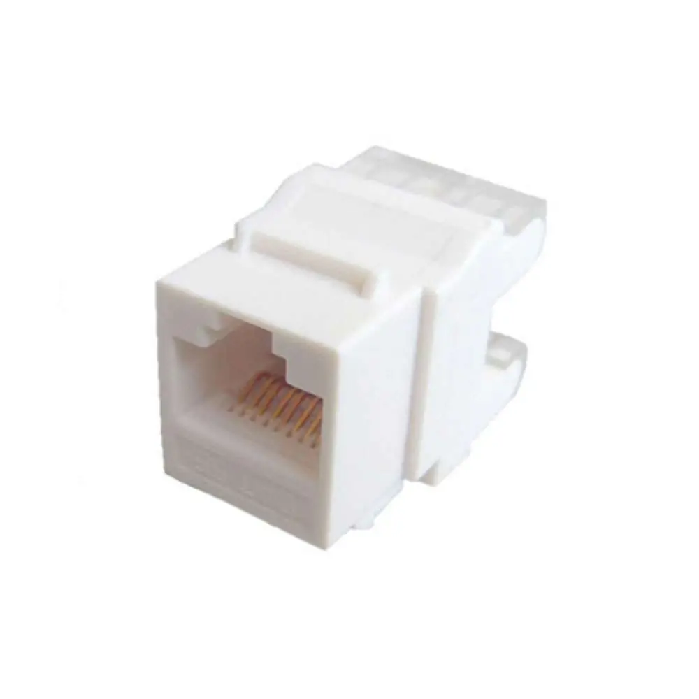 NKJ-C6WHI1B21 Cat6 UTP Keystone Jack White - Image 2