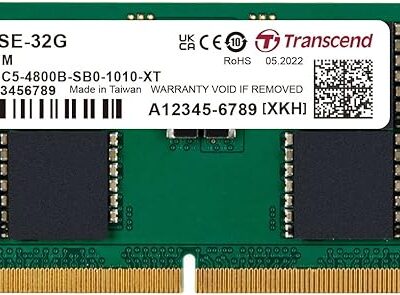 Transcend DDR5 32GB 4800MHz Desktop RAM