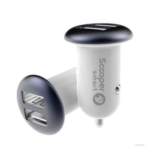 Scooper SCC-02M Car Charger 3.4A Fast Charging for 2 - Image 2