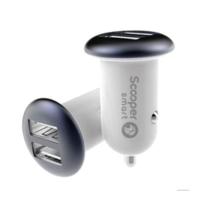 Scooper SCC-02M Car Charger 3.4A Fast Charging for 2