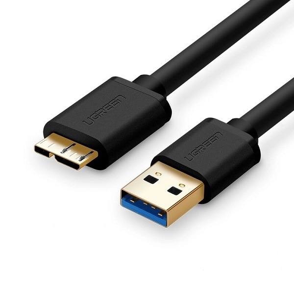 UGREEN USB 3.0 A Male to Micro USB 3.0 Male Cable 0.5m