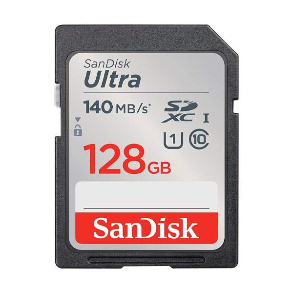 SanDisk Ultra UHS 128GB MicroSD Card 140MB/s R, for Smartphones